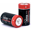 Батарейки цинко-хлоридные длительного пользования, D, 1.5 В, R20,  в упаковке 2 шт.