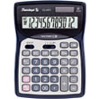 Desktop calculator CD 2473-12, 12 digits, middle size, dual power (13.5 cm*18 cm).