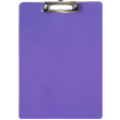 Clipboard firm plastic A4, violet.