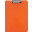 Clipboard firm plastic A4, orange.