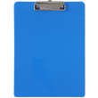 Clipboard firm plastic A4, blue.