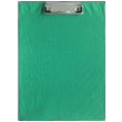 Clipboard A4, with clip on top, BED QUALITY,, green.