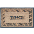 Doormat 90*50, made of strong rubber with a layer of kecha on it 