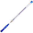 Ручка гелевая, 0.5мм, синяя.