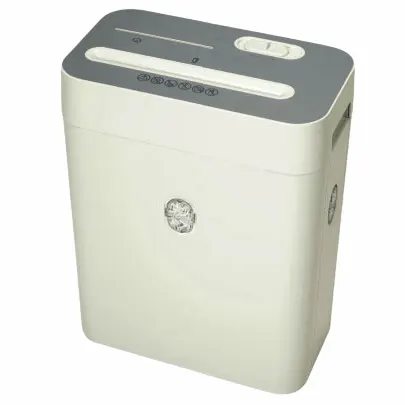 Cross-cut paper shredder with 17.4l wastebin CC1040, shreds paper into unreadable strips 4*29mm; 220 mm wide paper entry slot, Shredding capacity 10 pages. Auto start / stop. Weight 4.7kg. Input 230 Volt