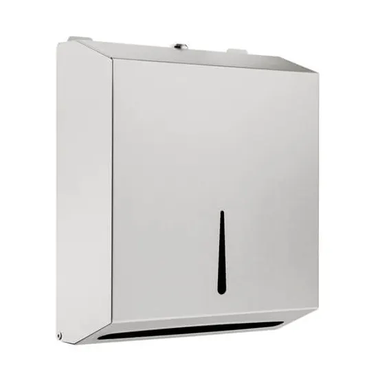 Z folder paper towel metal dispenser, capacity 200 paper