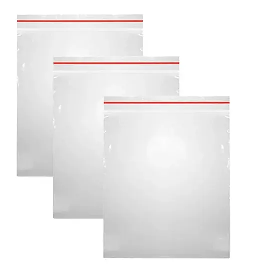 Zip lock bags 11 x 14 cm, 100 pieces
