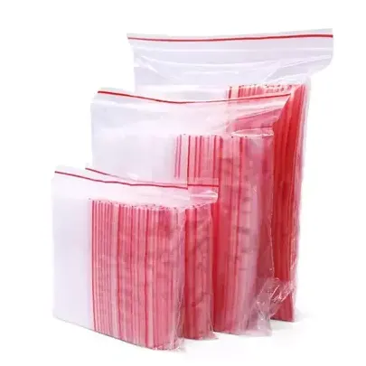 Zip lock bags 11 x 14 cm, 100 pieces
