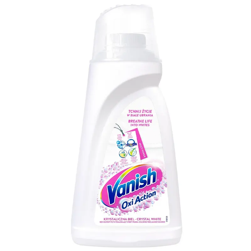 Пятновыводитель для тканей, Vanish Oxi Action, 1 л.