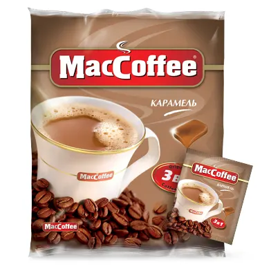 Кофе MacCoffee в пакетиках, 3 в одном, 18 г