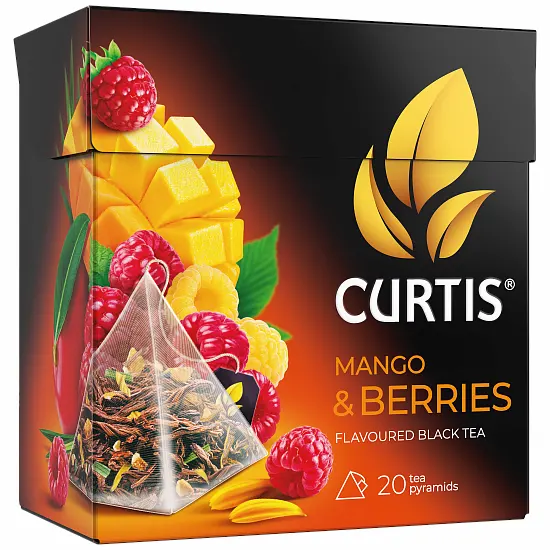 Tea Curtis in pyramid packaging, 20 pieces