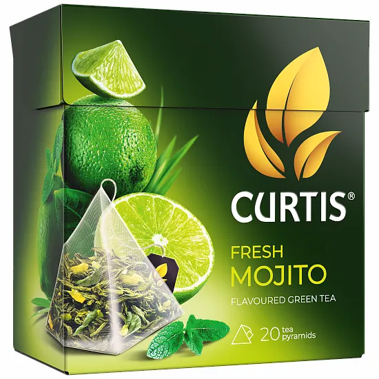 Tea Curtis in pyramid packaging, 20 pieces