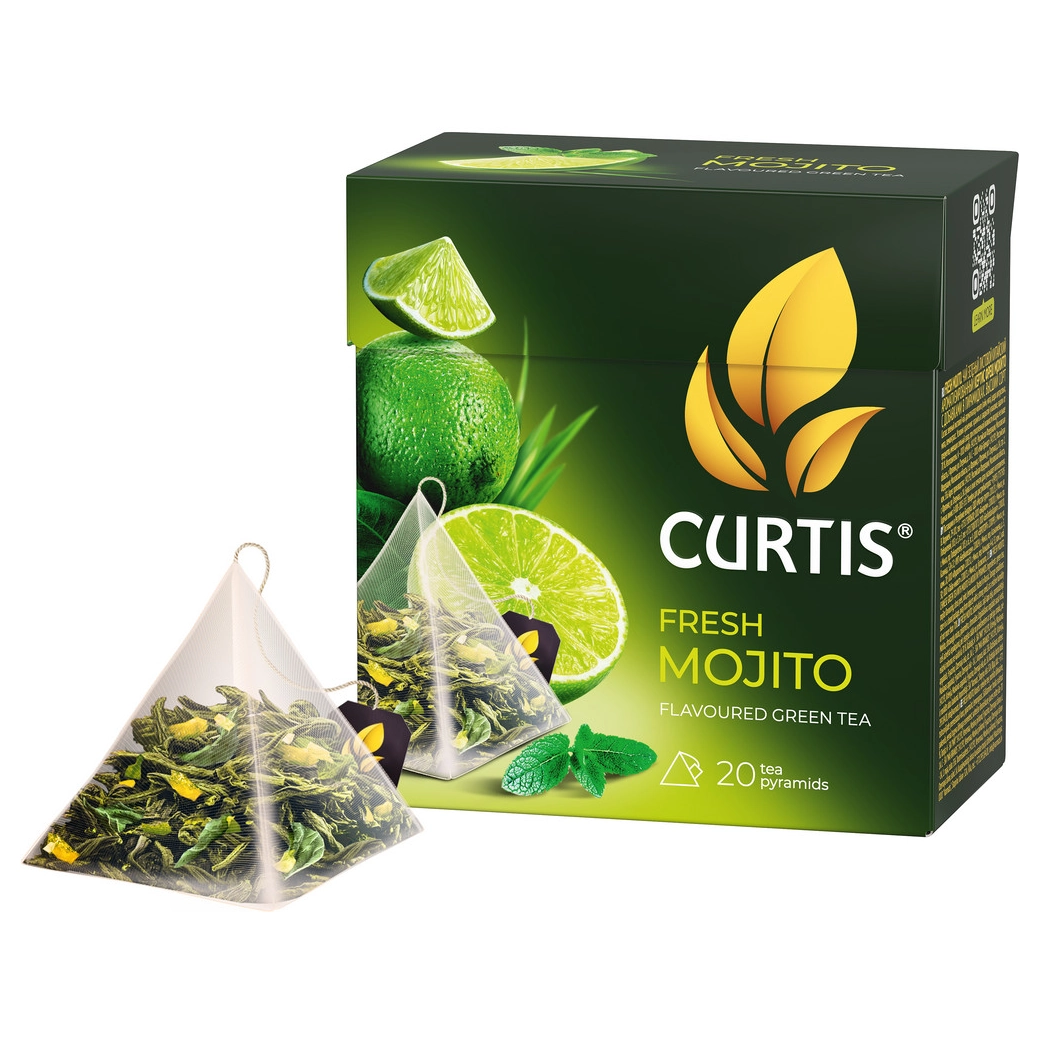 Թեյ Curtis բուրգաձև, փաթեթում 20 հատ