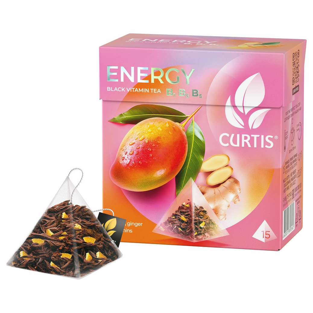 Թեյ Curtis բուրգաձև, փաթեթում 20 հատ