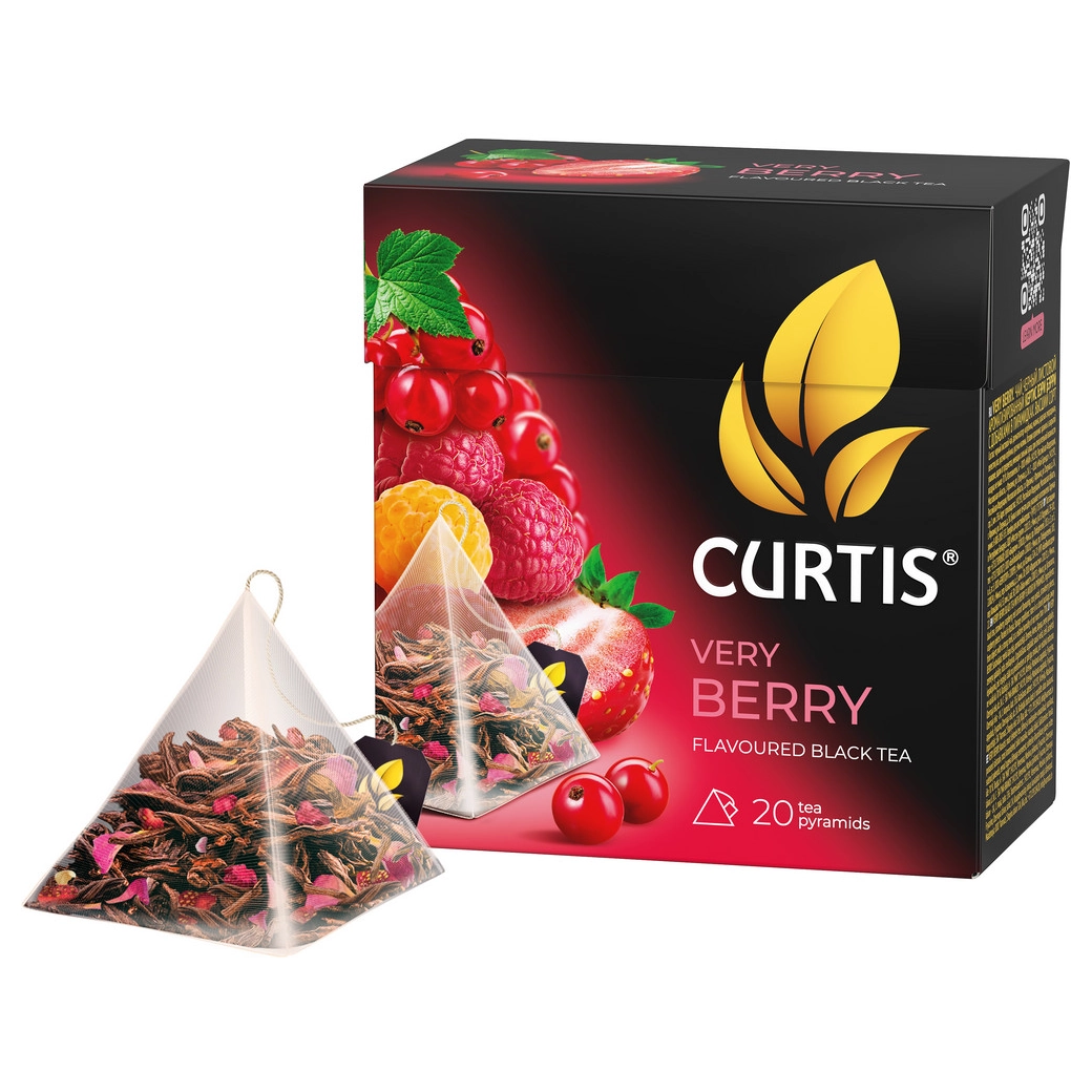 Թեյ Curtis բուրգաձև, փաթեթում 20 հատ