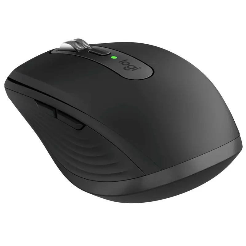 Logitech Mouse MX Anywhere 3S Graphite, 6 buttons, wireless, Bluetooth connectivity, USB-C charging port, a charge lasts 70 days. (L910-006929)