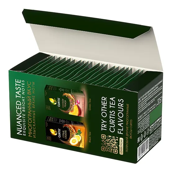 Tea Curtis, 25 pieces in individual packages