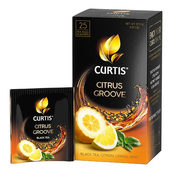 Tea Curtis, 25 pieces in individual packages