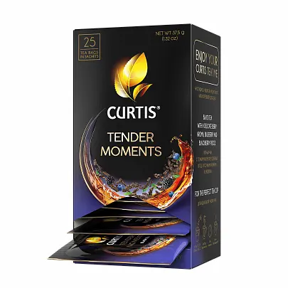 Tea Curtis, 25 pieces in individual packages