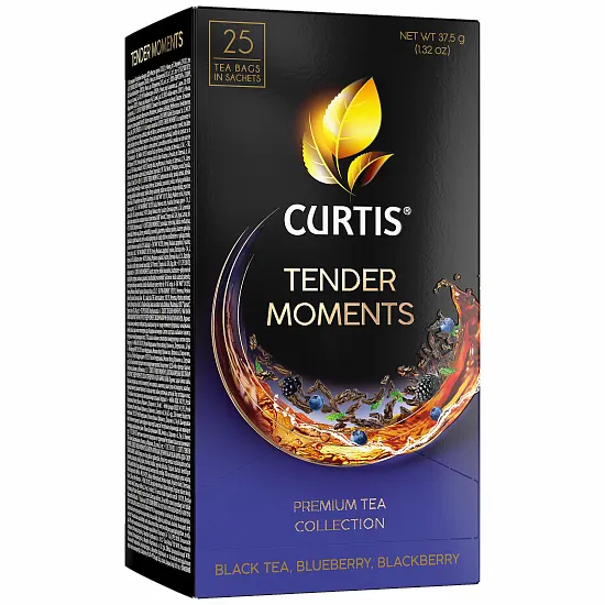 Tea Curtis, 25 pieces in individual packages