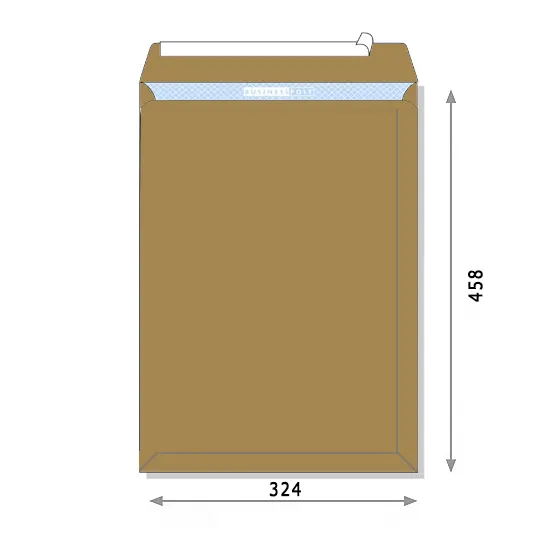 Envelope for A3 papers, peal & seal (305 x 405 sm)