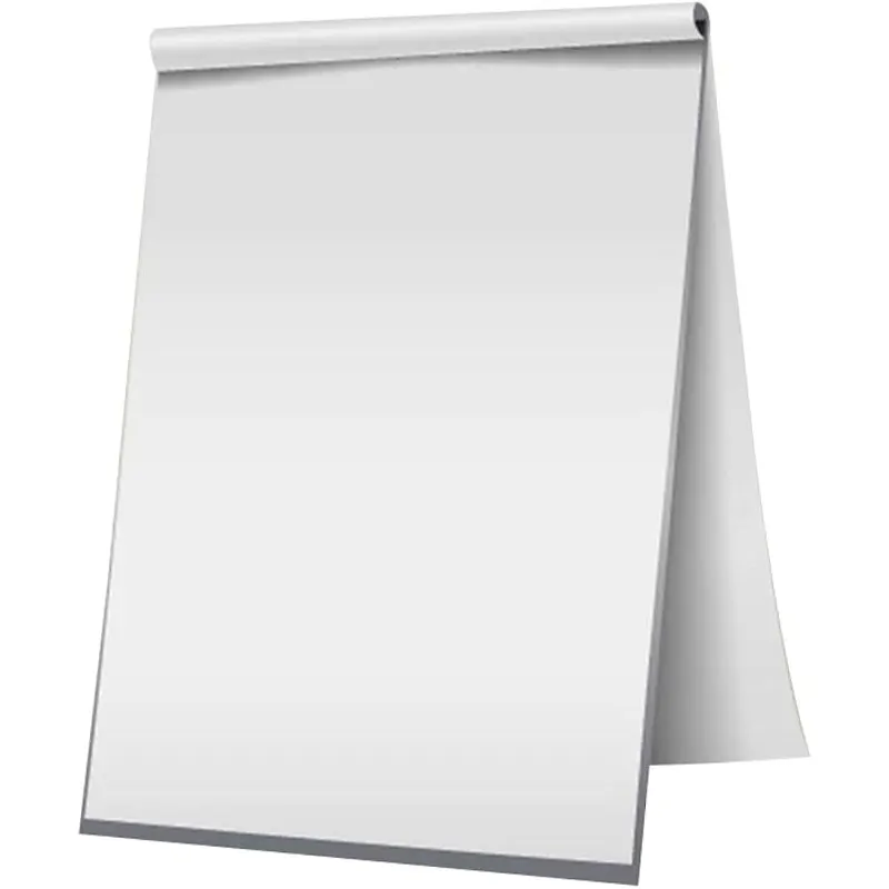 Flipchart pad, 20 pages, size 810 x 585mm, 100 gsm., white (original brand)
