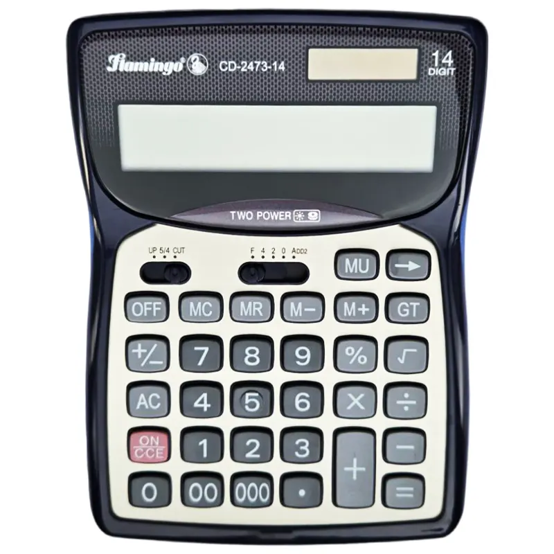 Հաշվիչ սեղանի CD 2473-14, 14 նիշ, միջին չափի, սնուցման 2 աղբյուր