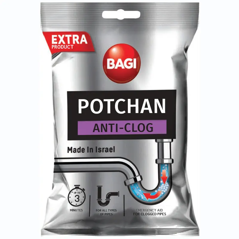 Способ прочистки засоренных труб Bagi 70гр*48