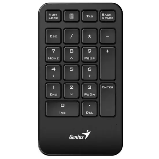 Клавиатур цифровая беспроводная Genius NumPad 1000 Black 