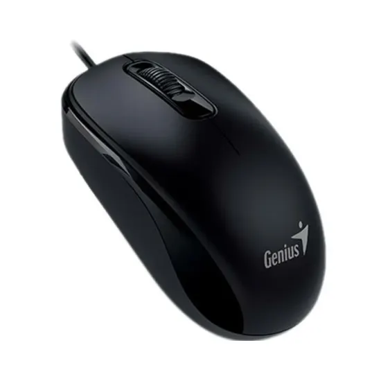 Optical mouse, wired, DX-110 with browsing button USB port