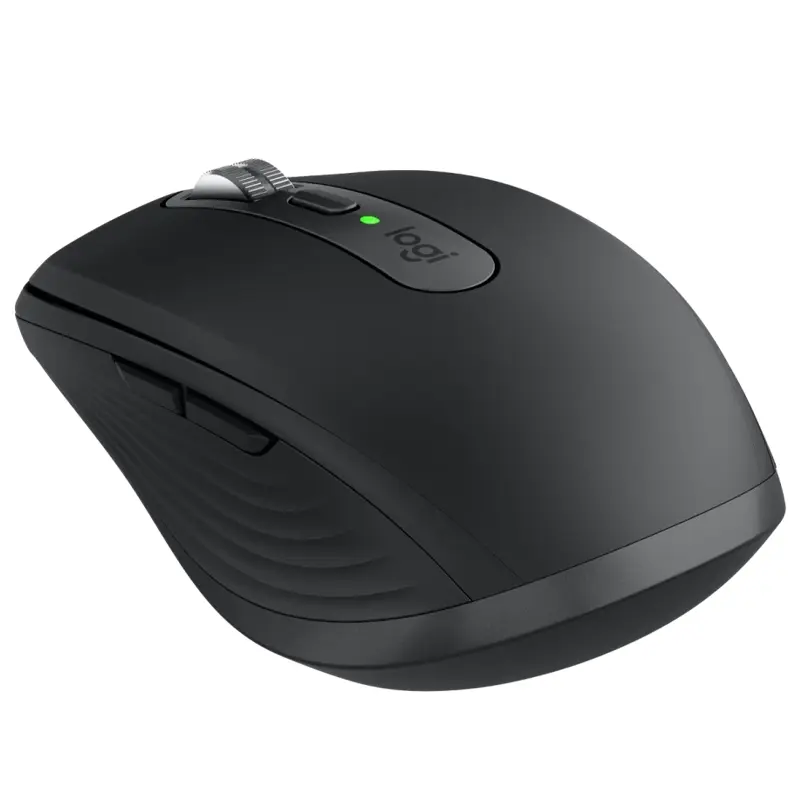 Мышь беспроводная, соединение Bluetooth, заряжается через USB-C, Logitech MX Anywhere 3S Graphite (L910-006938)