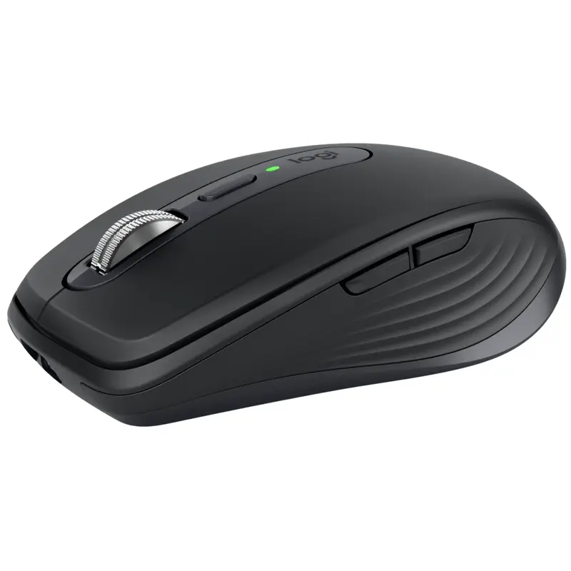 Мышь беспроводная, соединение Bluetooth, заряжается через USB-C, Logitech MX Anywhere 3S Graphite (L910-006938)