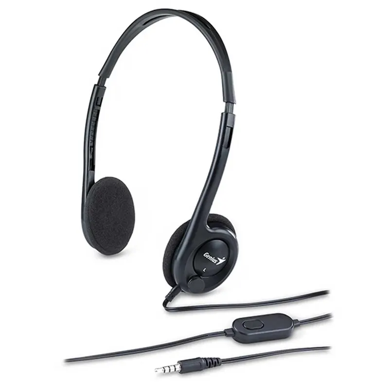 Headphone with microphone, HS-M200C, cord length 1.8 m