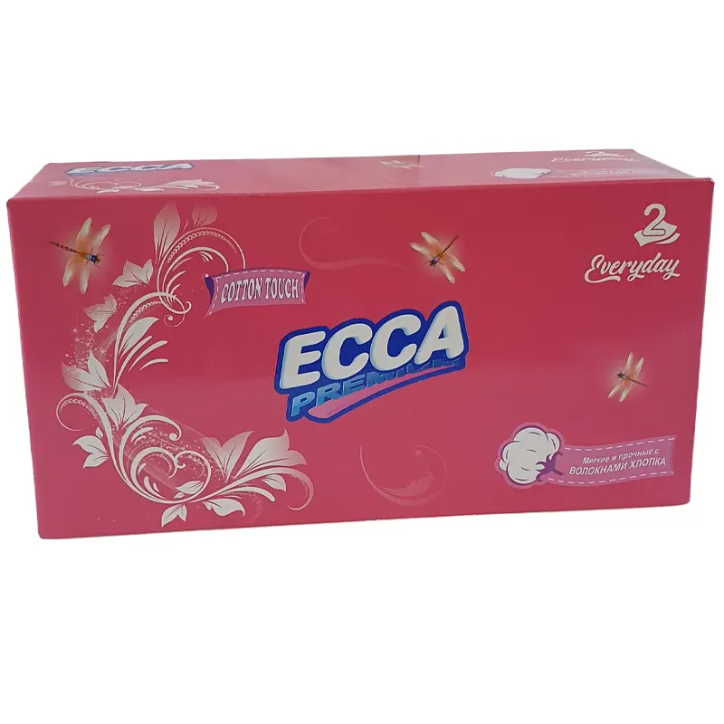 Napkins two-ply, in rectangular box, size 22.5x7.5x11 cm, 150 pcs