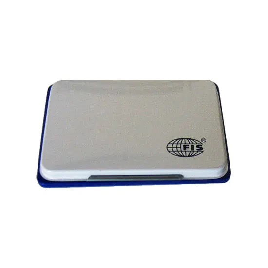 Ink pad, 8.5 х 12.5 cm, blue.