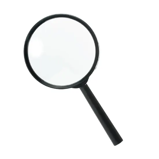 Loupe, diameter 75 mm