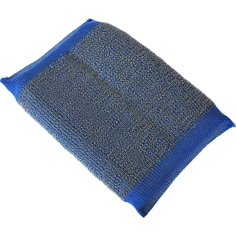 Sounge with metal mesh surface