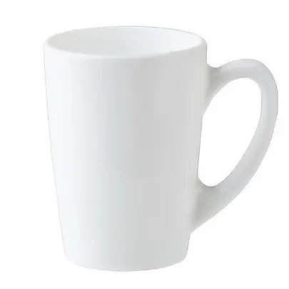 Tea cup, white, 320 ml