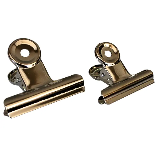 Binder clip, 22mm, efficiently binds from 50 to 80 pages, 6 pieces in a pack