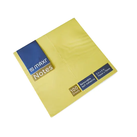 Sticky Notes, 76mm x 76mm, 100 pages