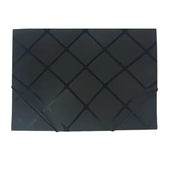 Action case with elastic bands, A4 format, plastic