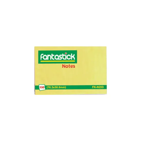 Sticky Notes, 51mm x 76mm, 100 pages, yellow