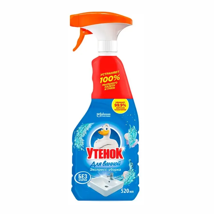All purpose cleaner for bathrooms, Duck, 520ml