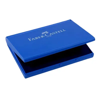 Ink pad, 8.5 х 12.5 cm, blue.