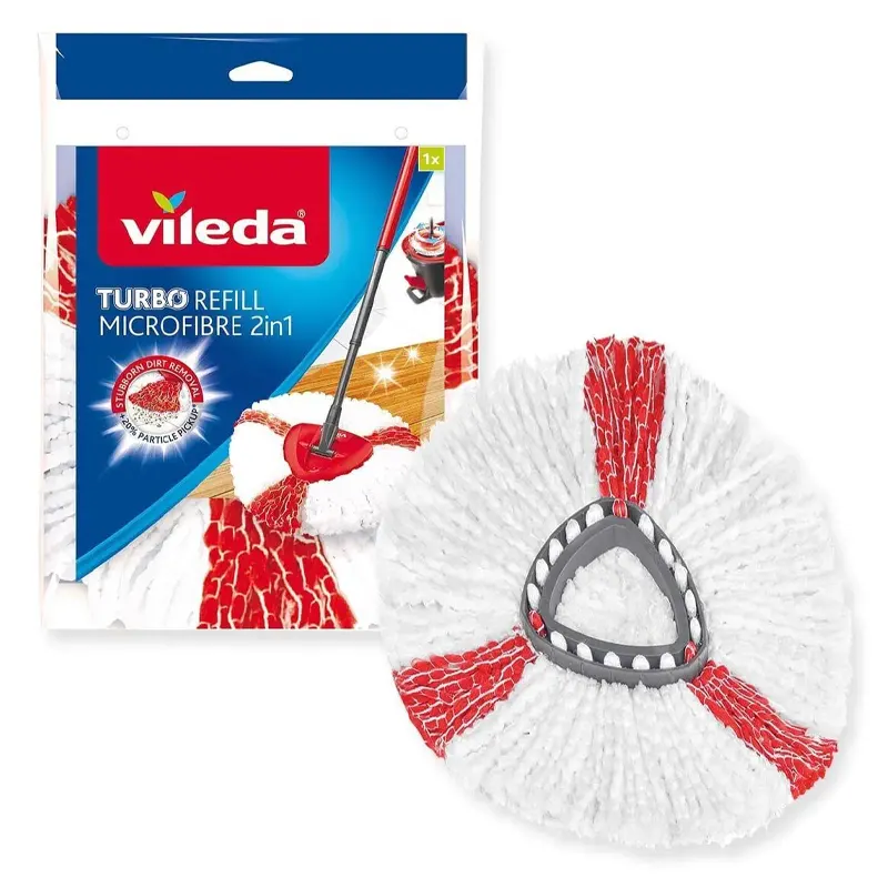 Fiber Vileda, Turbo, 2 in 1, refill.