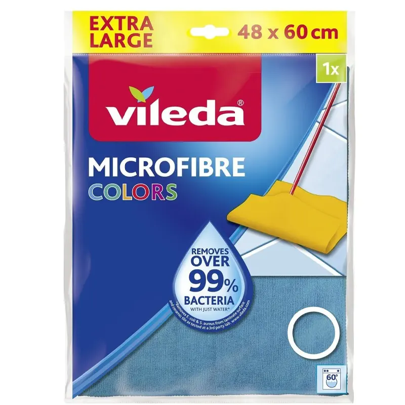 Waffled microfibre floor cloth. Size 48 * 60 cm