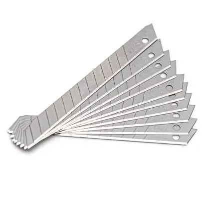 Cutter blades, width ,10 pcs per set.