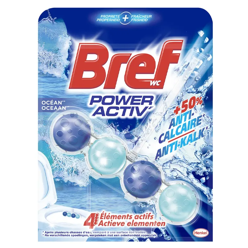 Toilet disinfectant / airfreshner, 1 row