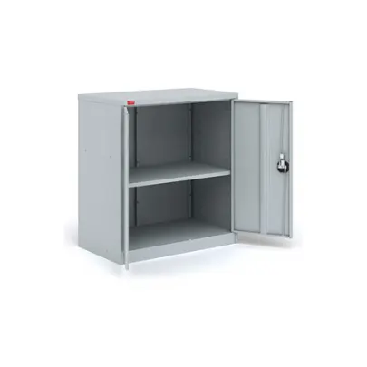 Metal filing cabinet SHAM-0.5-400, 1 shelf, 1 bolt lock, 893*850*400 sm, H*W*D, weight - 23 kg. Delivery within 3 business days.