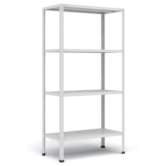 Мetal rack 4 shelves , the maximum loading of one shelf is 100 kg. Size H*W*D 1800*1000*300 sm. Delivery within 3 business days.